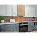 Emser Tile - Ribbella - 4" x 15" Glossy Porcelain Tile - Brick installed 2