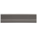Emser Tile - Ribbella - 4" x 15" Glossy Porcelain Tile - Charcoal