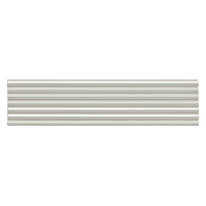 Emser Tile - Ribbella - 4" x 15" Glossy Porcelain Tile - Ivory