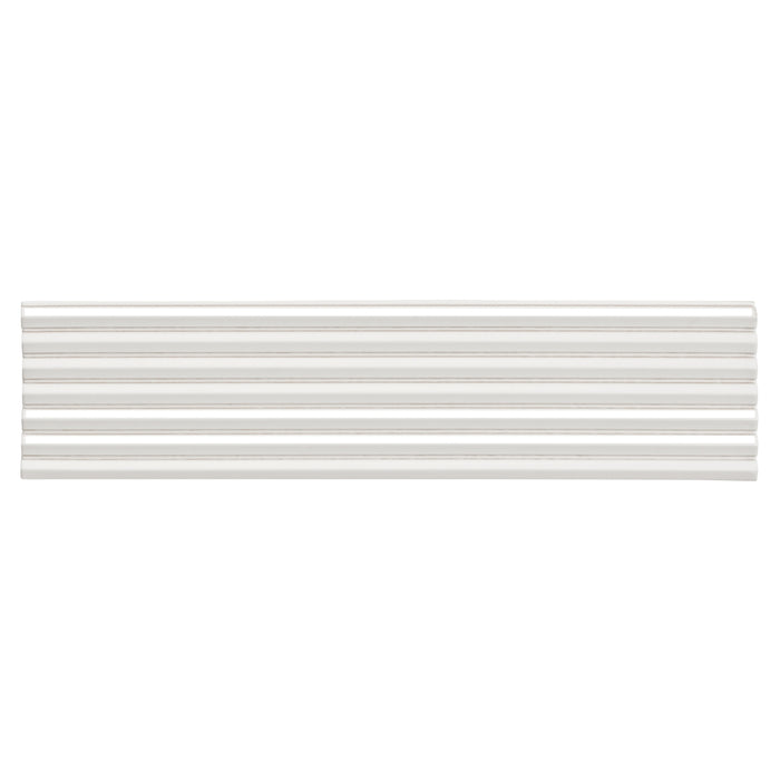 Emser Tile - Ribbella - 4" x 15" Glossy Porcelain Tile - White