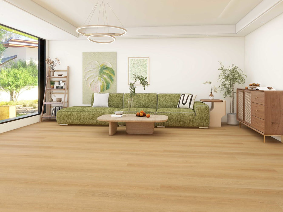 Lions Floor - BevelMark 9" x 72" SPC - Chiselmark Oak floor installation