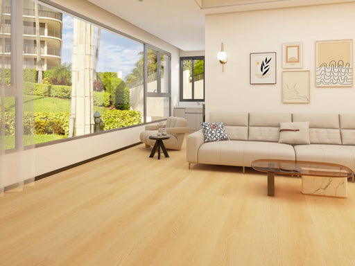 Lions Floor - BevelMark 9" x 72" SPC - Contour Grove floor installation