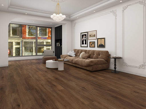Lions Floor - BevelMark 9" x 72" SPC - Artisan's Trace floor installation