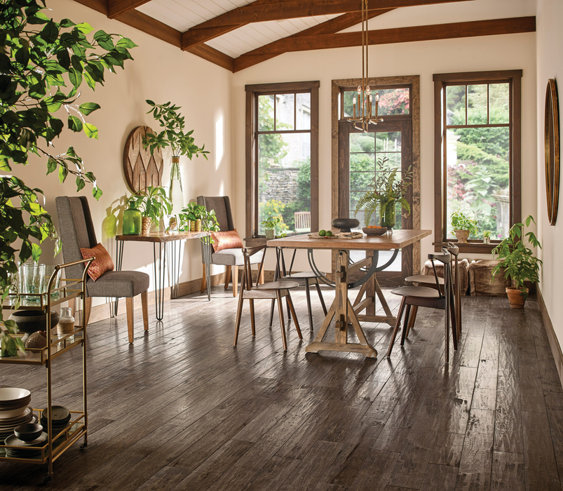 Hartco - American Scrape Solid Hardwood - Monument Valley Installed