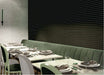 Emser Tile - Enhance - Radiant - 6" x 16" - Extruded Glazed Porcelain - Wave Black Installed