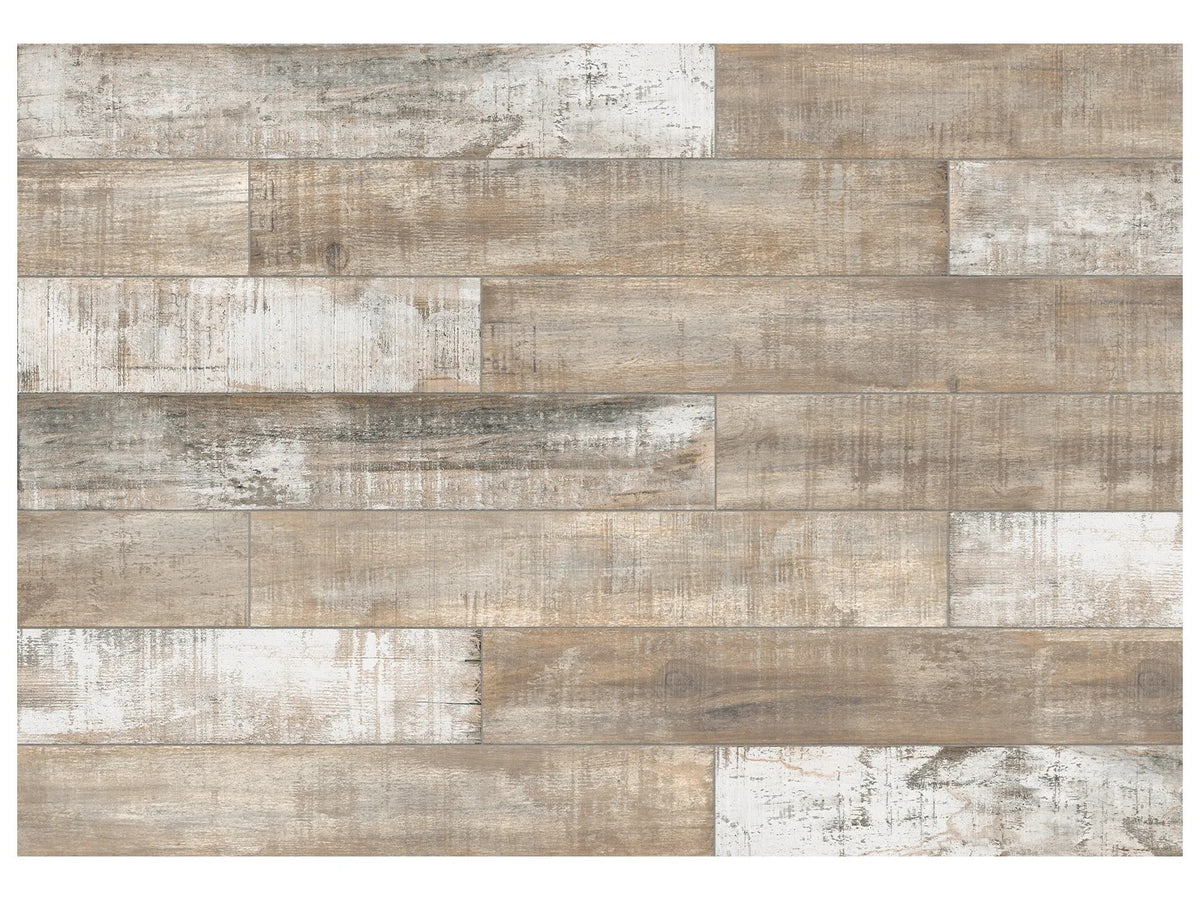 Anatolia - Muskoka 6 in. x 36 in. Matte Porcelain Tile - Saddle