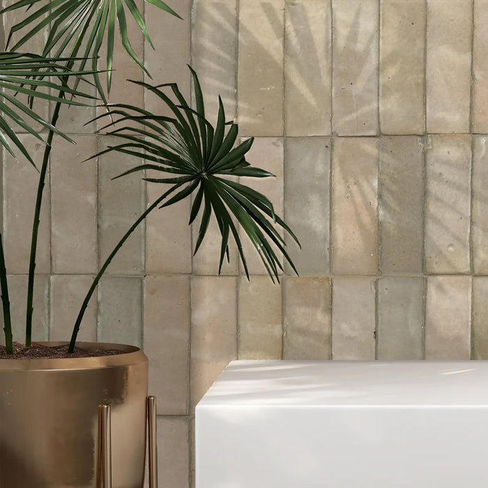Lungarno - Zellige Classique 2 in. x 6 in. Glazed Terracotta Wall Lungarno - Zellige Classique 2 in. x 6 in. Glazed Terracotta Wall