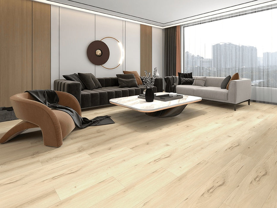 Tesoro - OakSong - 9 in. x 60 in. Luxury Engineered Planks - Sanibel floor installation