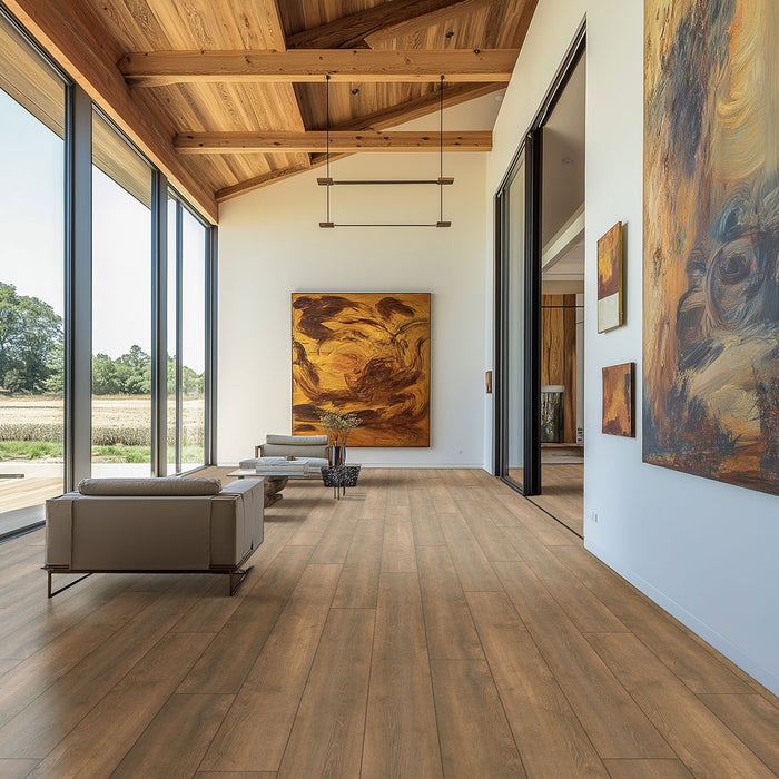 MSI - Shorecliffs Collection - 9 in. x 87 in. - Roghan floor installation