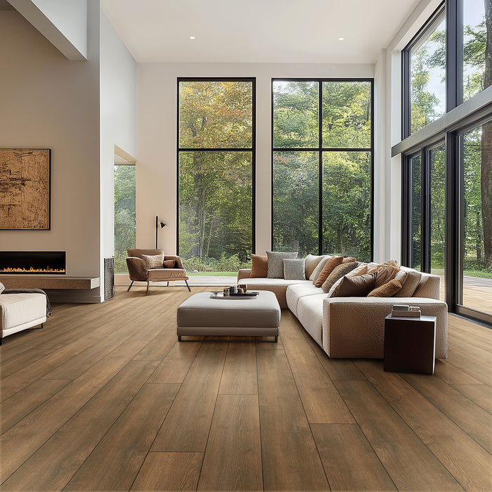 MSI - Shorecliffs Collection - 9 in. x 87 in. - Roghan floor installation