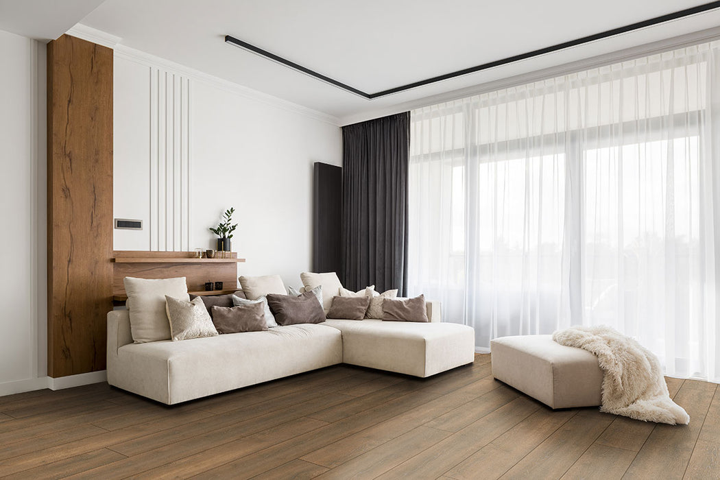 MSI - Shorecliffs Collection - 9 in. x 87 in. - Roghan floor installation