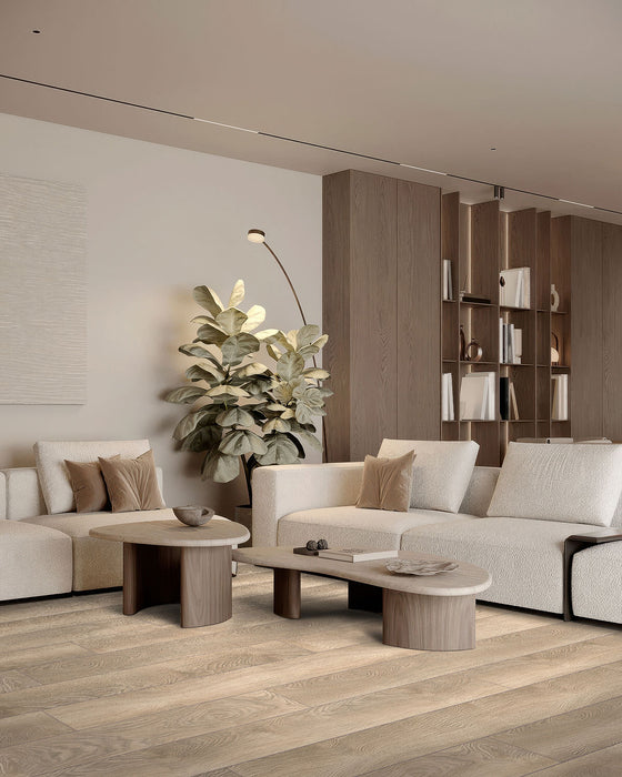 MSI - Shorecliffs Collection - 9 in. x 87 in. - Wixom Valley floor installation