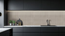 MSI - Sinfonia Piano 4.5 in. x 9 in. Porcelain Tile - Arena Installed