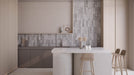 Bellagio - Sential Collection - 3" x 11" Ceramic Tile - Clousse wall installation