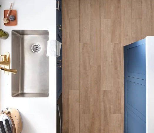 COREtec - Originals Premium - 7" x 48" - Tawny Beach floor installation