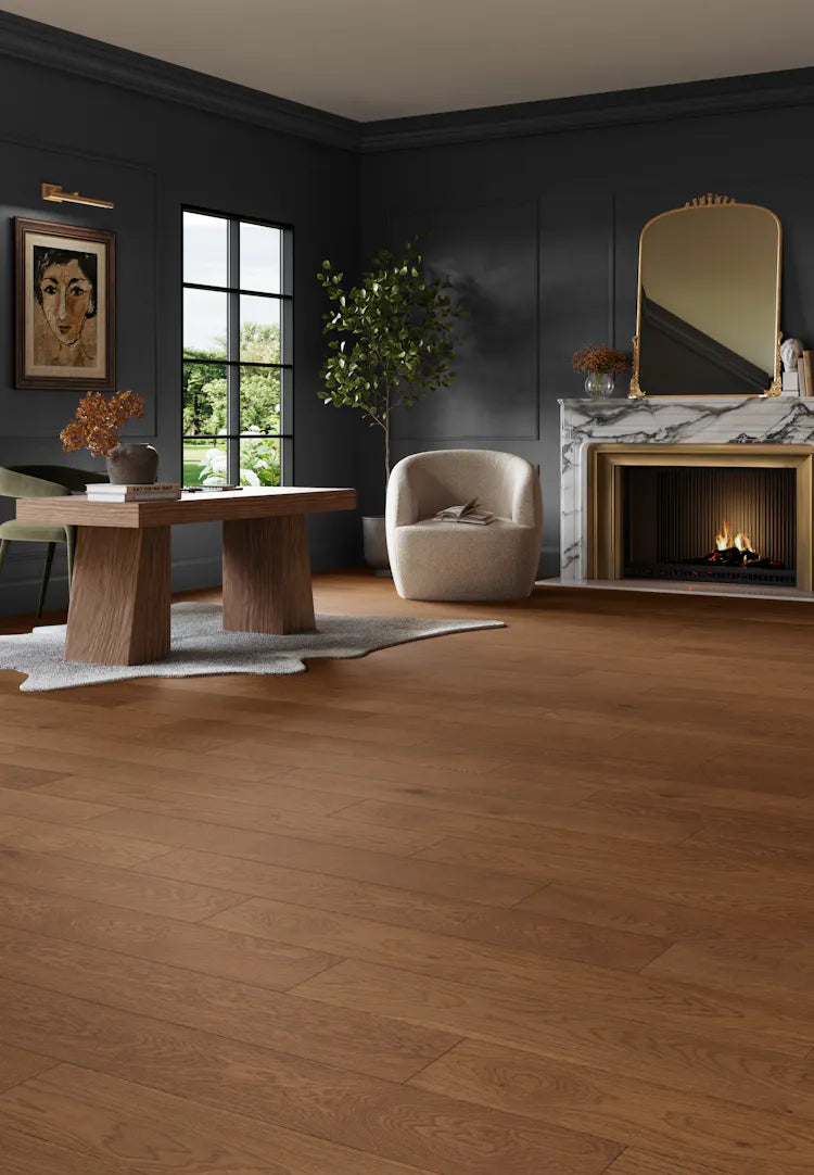 Mannington - Riverwalk Engineered Hardwood - Terra Room Scene