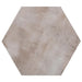 Tesoro - Fuoritono Collection - 9.25 in. x 10.75 in. Hexagon Porcelain Glossy Tile - Beige