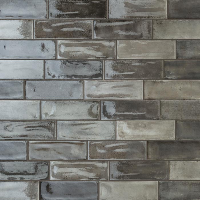 Tesoro - Fuoritono Collection - 4 in. x 12 in. Porcelain Glossy Tile - Muschio
