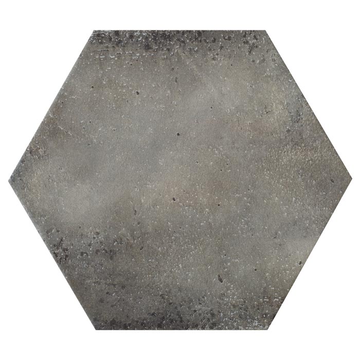 Tesoro - Fuoritono Collection - 9.25 in. x 10.75 in. Hexagon Porcelain Glossy Tile - Muschio