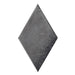 Tesoro - Fuoritono Collection - 5.25 in. x 9.25 in. Rhomboid Porcelain Glossy Tile - Nero