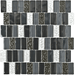 Tesoro - Watercraft Series - 11.75 in. x 11.75 in. Glass Mosaic - Black Sand