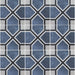 Tesoro - Fleur Collection - 6 in. x 6 in. Porcelain Tile - Antonette