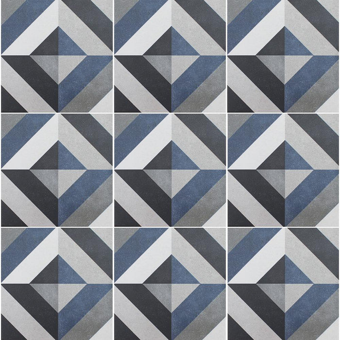 Tesoro - Fleur Collection - 6 in. x 6 in. Porcelain Tile - Geraldine