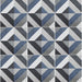 Tesoro - Fleur Collection - 6 in. x 6 in. Porcelain Tile - Geraldine