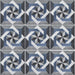 Tesoro - Fleur Collection - 6 in. x 6 in. Porcelain Tile - Isabelle