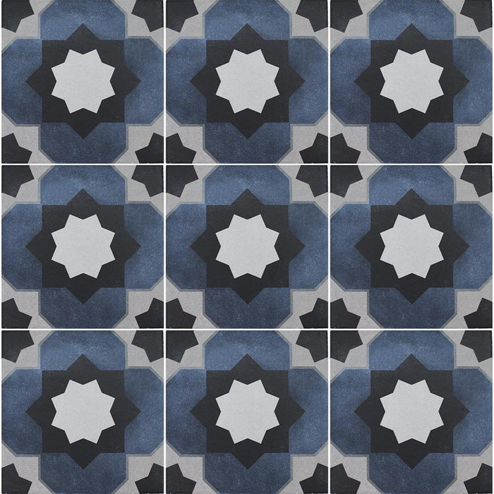 Tesoro - Fleur Collection - 6 in. x 6 in. Porcelain Tile - Janette