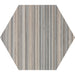 Tesoro - Oasis Collection - 9.25 in. x 9.25 in. Matte Hexagon Porcelain Tile - Blue