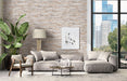 Tesoro - Industrial Collection - 6.25 in. x 15.25 in. Porcelain Matte Tile - Old Rose Installed