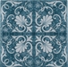 Tesoro - Maioliche Collection - 6 in. x 6 in. Porcelain Tile - 5 Single Tile