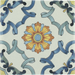 Tesoro - Maioliche Collection - 6 in. x 6 in. Porcelain Tile - 3 Single Tile