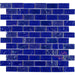 Tesoro - Mercury Series - 1 in. x 2 in. Glass Mosaic - Cobalt