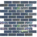 Tesoro - Nautical Series - 1 in. x 3 in. Glass Mosaic - Thunder Gray