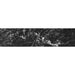 Tesoro - Roccia Collection - 6 in. x 24 in. Glossy Porcelain Tile - Black