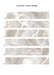 Tesoro - Agatha Collection - 4 in. x 24 in. Ceramic Wall Tile - Cream Glossy Variation