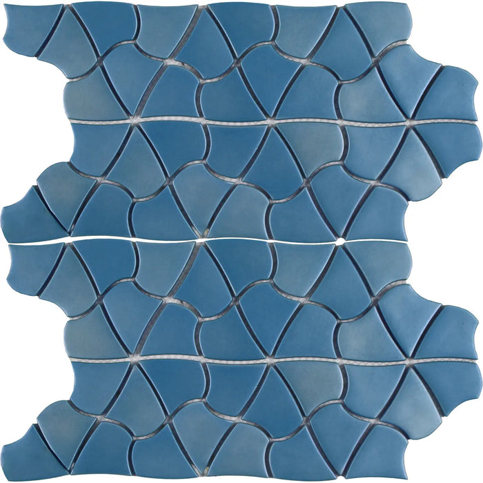 Tesoro - Aloha Glass Mosaic Collection - Blue Orchid