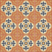 Tesoro - Ancient Collection - 6 in. x 6 in. Porcelain Tile - Barcelona Range View