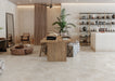 Tesoro - Argos Collection - 19 in. x 22 in. Hex Porcelain Tile - Atelier White Installed