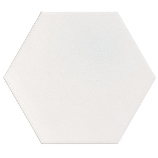 Tesoro - Argos Collection - 19 in. x 22 in. Hex Porcelain Tile - White