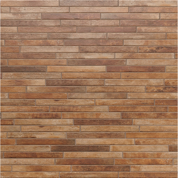 Tesoro - Graffiti Collection - 2 in. x 18 in. Porcelain Tile - Nolita Sunset