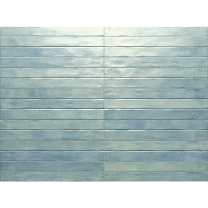 Tesoro - Graffiti Collection - 2 in. x 18 in. Porcelain Tile - Sky