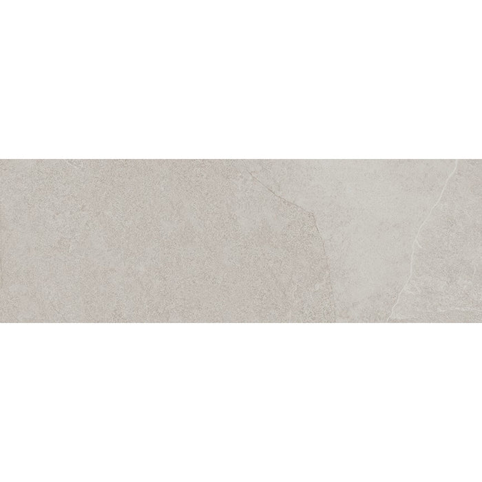 Tesoro - Icon Collection - 12 in. x 36 in. Ceramic Matte Wall Tile - Mixit Blanco Plain