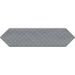 Tesoro - Marrow Collection - 3 in. x 12 in. Glossy Ceramic Wall Tile - Grey Deco