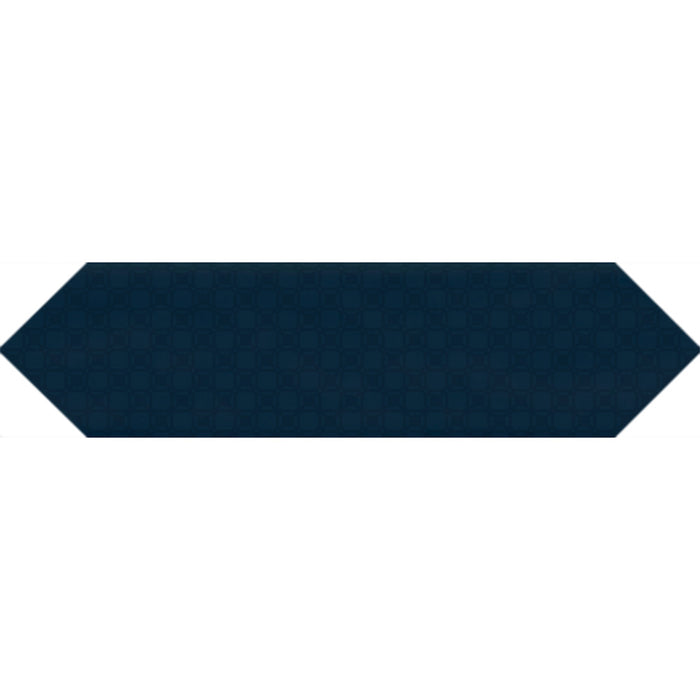 Tesoro - Marrow Collection - 3 in. x 12 in. Glossy Ceramic Wall Tile - Midnight Deco