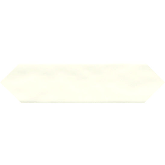 Tesoro - Marrow Collection - 3 in. x 12 in. Glossy Ceramic Wall Tile - Cream