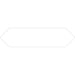 Tesoro - Marrow Collection - 3 in. x 12 in. Matte Ceramic Wall Tile - White