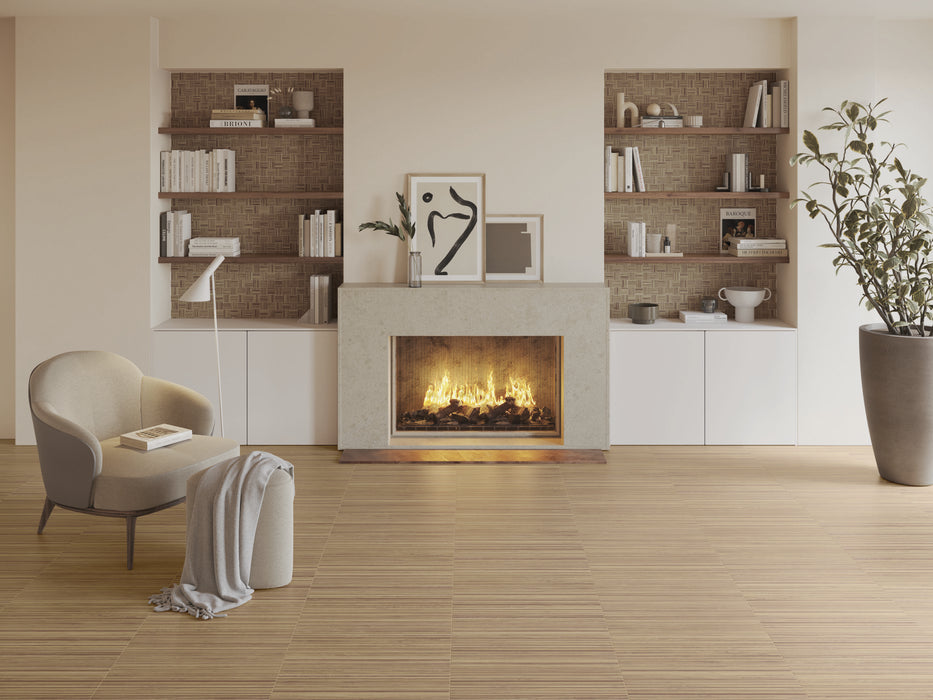 Tesoro - Oasis Collection - Matte Porcelain Tile - Honey Room Scene